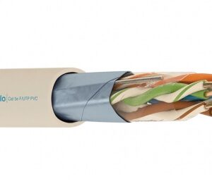 ქსელის კაბელი - Cat5e FTP PVC 25AWG 100% სპილენძი შიდა გამოყენების 305 მეტრი